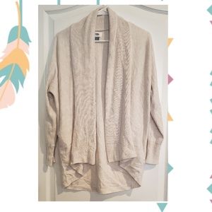 Old Navy cream color cardigan